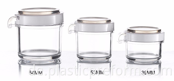 Hot Sale Food Storage Jar für Candy Airdight Jar 50-150 ml